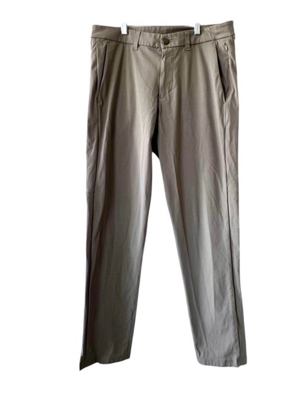 Lululemon men’s pants Grey Carbon ABC Office Athleisure Stretch SZ 32 short